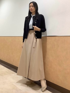 BRICK HOUSE by Tokyo Shirts 青森エルム店さん（骨格ナチュラル・レディース・171cm）の秋コーディネート