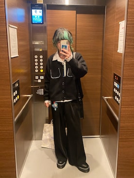 「ADRER（アドラー）のアイテム」を使った、そさん（メンズ・164cm）の冬コーディネート