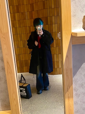 「ADRER（アドラー）のアイテム」を使った、そさん（メンズ・164cm）の冬コーディネート