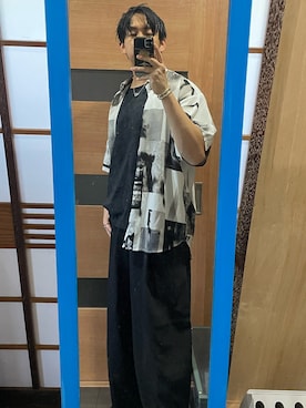 「HARE（ハレ）のアイテム（リング）」を使った、mames1116さん（メンズ・177cm）の秋コーディネート