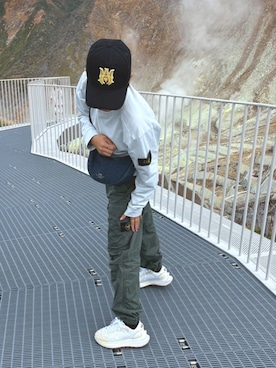 「AMIRI（アミリ）のアイテム」を使った、name__04さん（メンズ・161cm）の秋コーディネート