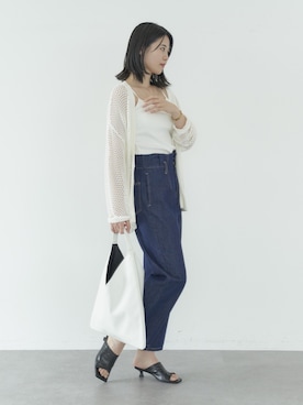 「koe（コエ）のアイテム」を使った、koe_officialさん（レディース・160cm）の夏コーディネート