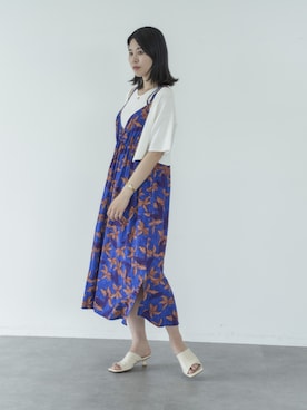 「koe（コエ）のアイテム（トップス）」を使った、koe_officialさん（レディース・160cm）の夏コーディネート