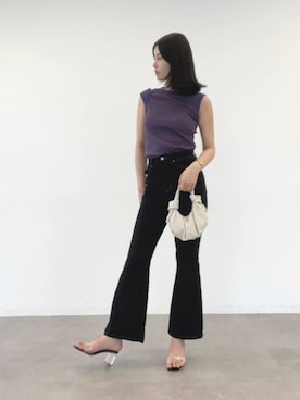 「koe（コエ）のアイテム」を使った、koe_officialさん（レディース・160cm）の夏コーディネート