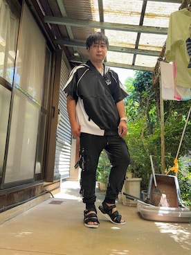 「Java（ジャバ）のアイテム」を使った、マガさん（メンズ・175cm）の夏コーディネート