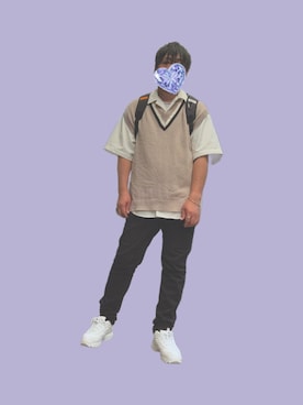 「アイテム（バックパック/リュック）」を使った、マガさん（メンズ・177cm・30代）の夏コーディネート