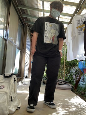 「アイテム（チノパンツ）」を使った、マガさん（メンズ・177cm・30代）の春コーディネート