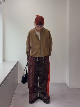 「アイテム（ブルゾン）」を使った、ayakaさん（レディース・158cm）の夏コーディネート