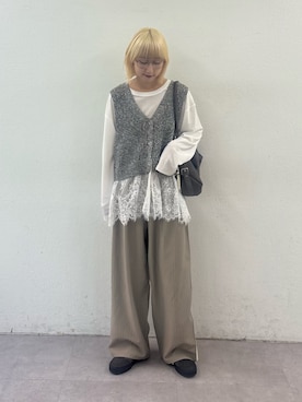 「CIAOPANIC TYPY（チャオパニックティピー）のアイテム」を使った、ayakaさん（レディース・158cm）の春コーディネート