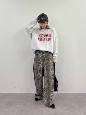 「アイテム（ニットキャップ/ビーニー）」を使った、ayakaさん（レディース・158cm・20代）の秋コーディネート