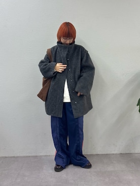 「アイテム（スウェットパンツ）」を使った、ayakaさん（レディース・158cm・20代）の秋コーディネート