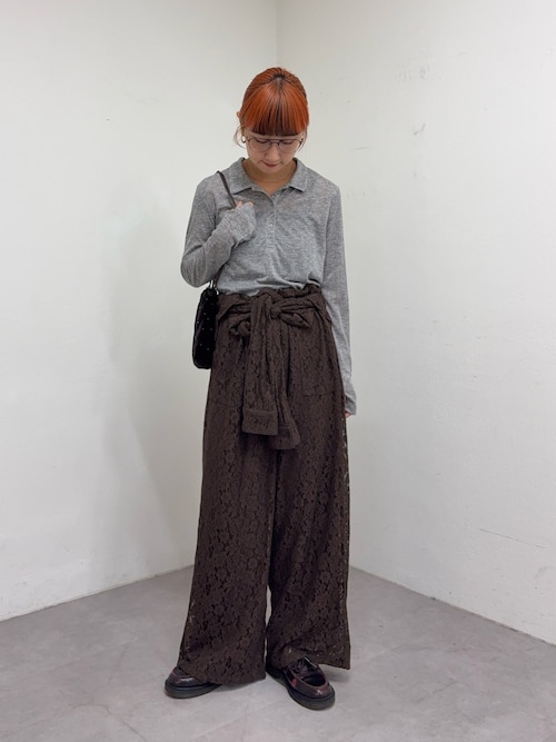 willow】レースオールインワン（サロペット/オーバーオール）｜WILLOW