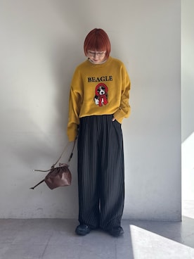 「アイテム（ハンドバッグ）」を使った、ayakaさん（レディース・158cm・20代）の秋コーディネート