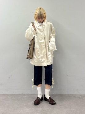 「etsinta（エシンタ）のアイテム」を使った、ayakaさん（レディース・158cm）の春コーディネート