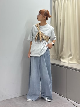 「アイテム（財布/小物）」を使った、ayakaさん（レディース・158cm）の秋コーディネート