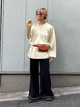 「HELLO.SANFRANCISCO（ハローサンフランシスコ）のアイテム」を使った、ayakaさん（骨格ウェーブ・レディース・158cm）の春コーディネート