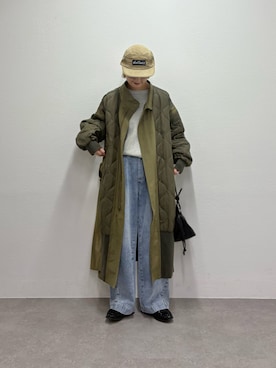 「etsinta（エシンタ）のアイテム」を使った、ayakaさん（レディース・158cm）の冬コーディネート