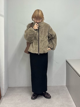 ayakaさん（レディース・158cm）の冬コーディネート