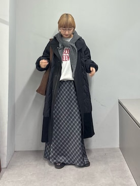 「CIAOPANIC TYPY（チャオパニックティピー）のアイテム」を使った、ayakaさん（レディース・158cm）の冬コーディネート