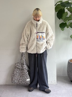 「CIAOPANIC TYPY（チャオパニックティピー）の:【TYNNE.】2WAYキルティングトートバッグ（ショルダーバッグ、ブラウン系）」を使った、ayakaさん（レディース・158cm）の夏コーディネート