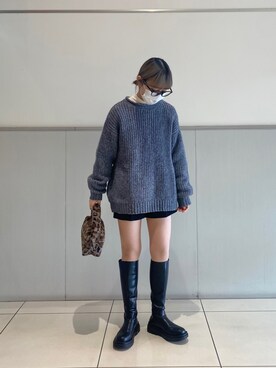 ayakaさん（レディース・158cm）の冬コーディネート