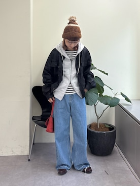 「アイテム（ハンドバッグ）」を使った、ayakaさん（レディース・158cm・20代）の秋コーディネート