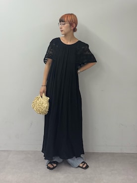 「アイテム（ワンピース/ドレス）」を使った、ayakaさん（レディース・158cm・20代）の夏コーディネート
