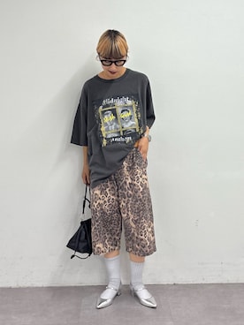 「CIAOPANIC TYPY（チャオパニックティピー）のアイテム」を使った、ayakaさん（骨格ウェーブ・レディース・158cm）の夏コーディネート