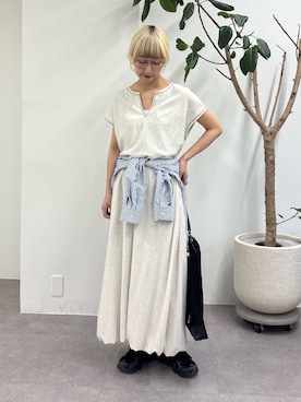 「CIAOPANIC TYPY（チャオパニックティピー）のアイテム（ワンピース/ドレス）」を使った、ayakaさん（レディース・158cm）の春コーディネート