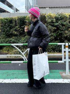 ayakaさん（レディース・158cm）の冬コーディネート