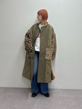 「アイテム（その他アウター）」を使った、ayakaさん（レディース・158cm・20代）の秋コーディネート