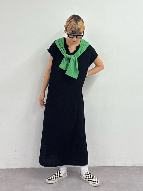【低身長・高身長対応/サイズ展開あり【WEB限定】サーマルスキッパーワンピース
