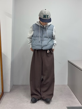 「アイテム（パーカー）」を使った、ayakaさん（レディース・158cm・20代）の秋コーディネート