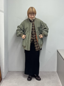 ayakaさん（レディース・158cm）の冬コーディネート