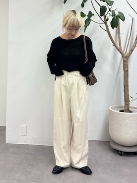 「CIAOPANIC TYPY（チャオパニックティピー）のアイテム（シューズ）」を使った、ayakaさん（レディース・158cm）の春コーディネート