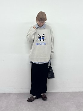 「アイテム（バッグ）」を使った、ayakaさん（レディース・158cm・20代）の冬コーディネート