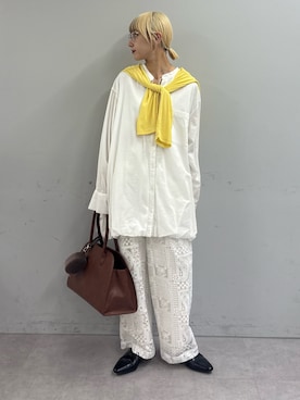 「CIAOPANIC TYPY（チャオパニックティピー）のアイテム（シューズ）」を使った、ayakaさん（レディース・158cm）の春コーディネート