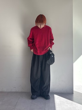 「アイテム（トートバッグ）」を使った、ayakaさん（レディース・158cm・20代）の秋コーディネート