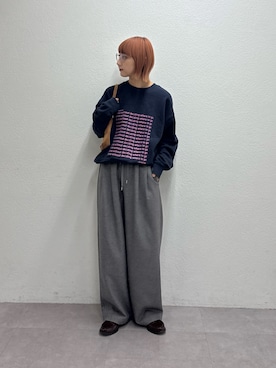 「アイテム（ハンドバッグ）」を使った、ayakaさん（レディース・158cm）の秋コーディネート