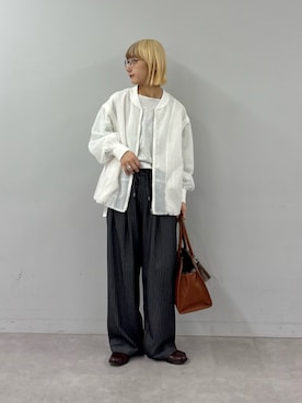 「CIAOPANIC TYPY（チャオパニックティピー）のアイテム（ブルゾン）」を使った、ayakaさん（レディース・158cm）の春コーディネート