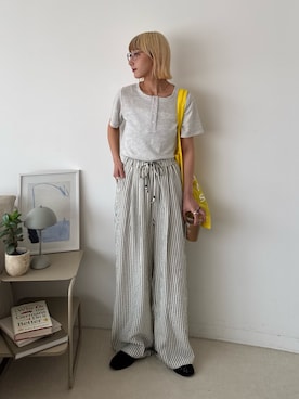 「SEADAM（シーダム）のアイテム」を使った、ayakaさん（レディース・158cm）の春コーディネート