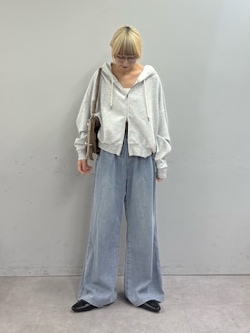 「CIAOPANIC TYPY（チャオパニックティピー）のアイテム（シューズ）」を使った、ayakaさん（レディース・158cm）の春コーディネート