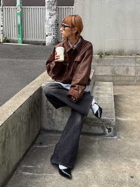 ayakaさん（骨格ウェーブ・レディース・158cm）の秋コーディネート