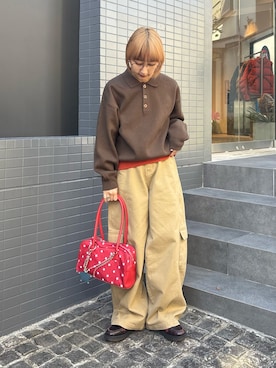 「CIAOPANIC TYPY（チャオパニックティピー）のアイテム」を使った、ayakaさん（レディース・158cm）の冬コーディネート