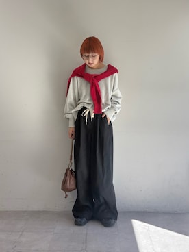 「アイテム（ハンドバッグ）」を使った、ayakaさん（レディース・158cm・20代）の秋コーディネート