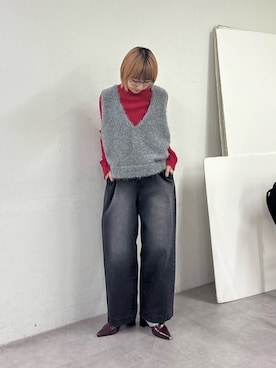 ayakaさん（レディース・158cm）の冬コーディネート