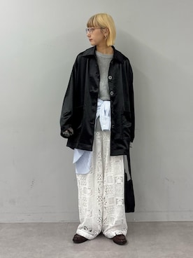 「CIAOPANIC TYPY（チャオパニックティピー）のアイテム（パンツ）」を使った、ayakaさん（レディース・158cm）の春コーディネート