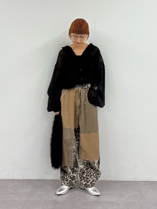 セール】【etsinta／エシンタ】リメイク切り替えミリタリーパンツ