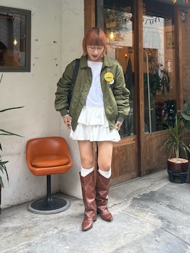 ayakaさん（レディース・158cm）の秋コーディネート