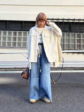 「CIAOPANIC TYPY（チャオパニックティピー）のアイテム（バッグ）」を使った、ayakaさん（レディース・158cm）の春コーディネート